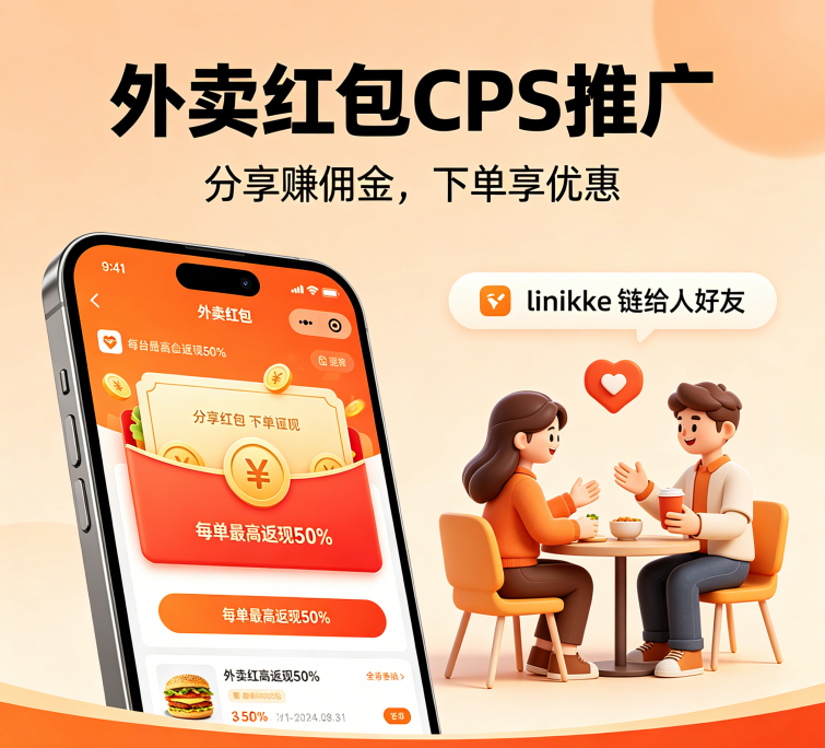 外卖红包 CPS 推广