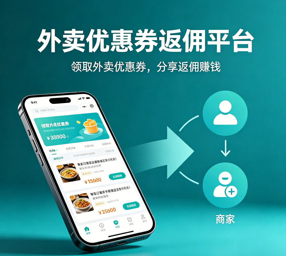 外卖优惠券返佣平台