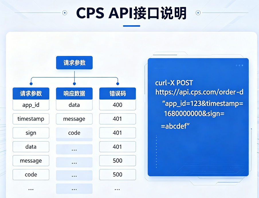 CPS API 接口