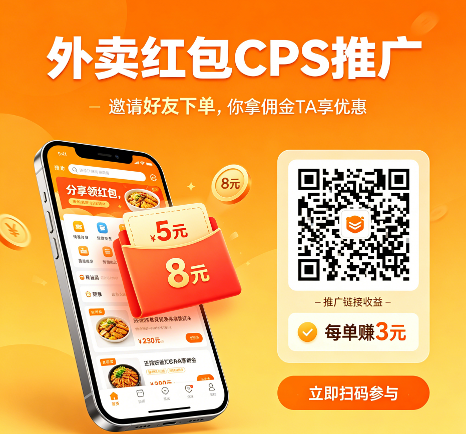 外卖红包 CPS 推广