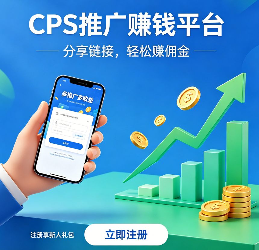 CPS 推广赚钱平台