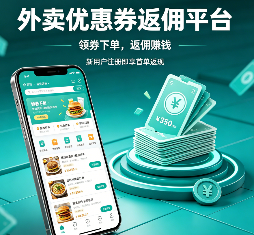 外卖优惠券返佣平台